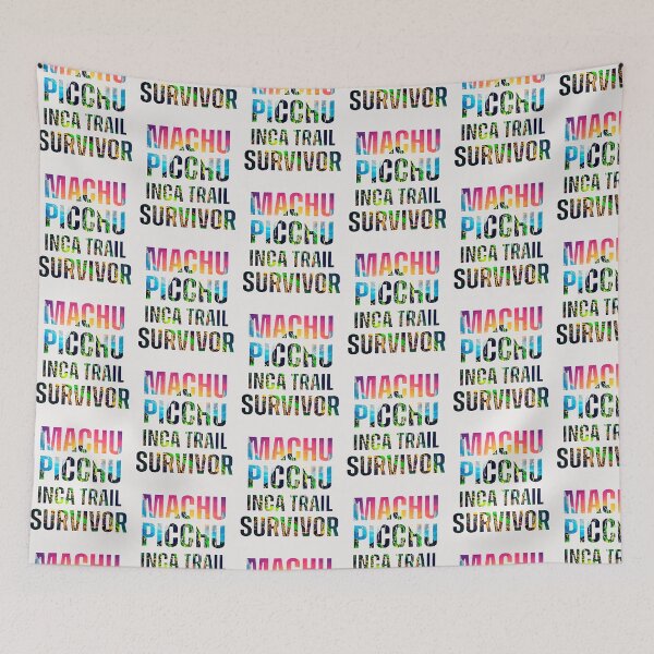 Item preview, Machu Picchu Inca trail survivor peruvian trip Cusco 2025 designed and sold by erozzz.