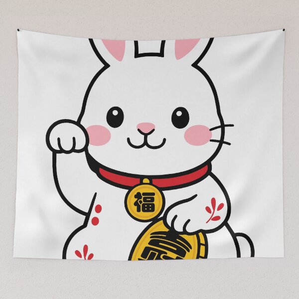 Item preview, Cute Maneki Rabbit designed and sold by DvdTai.