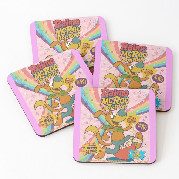 Item preview, Ralmo McRoo’s Bop Bites™ – Retro Cereal Chaos! designed and sold by Tookiester.