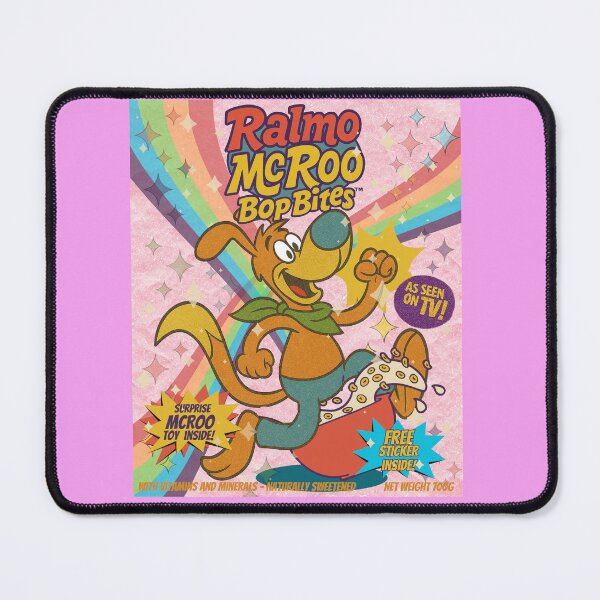 Item preview, Ralmo McRoo’s Bop Bites™ – Retro Cereal Chaos! designed and sold by Tookiester.