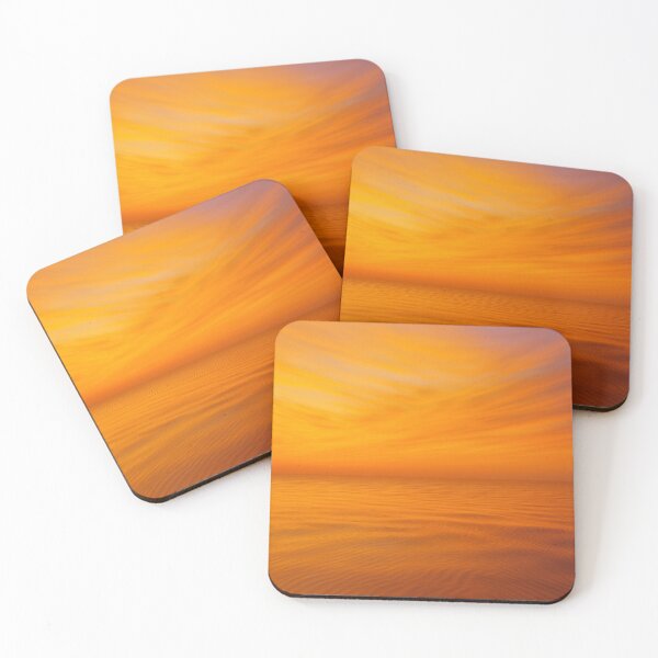 Item preview, Seamless Desert Sunset – Golden Horizon with Warm Gradient Sky designed and sold by nigejohn.