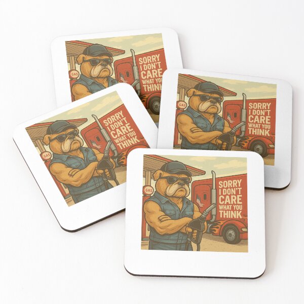 Item preview, Fuel & Fury – Trucker Bulldog Attitude designed and sold by Fleetwood1994.