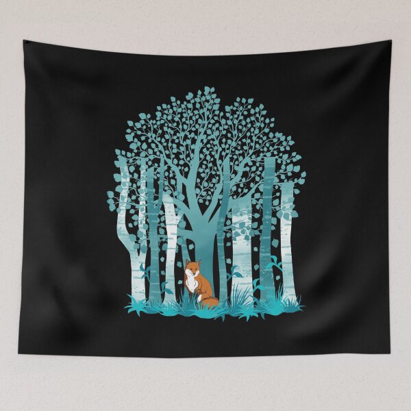 Item preview, Fox in the forest,cute fox designed and sold by MoSaid.