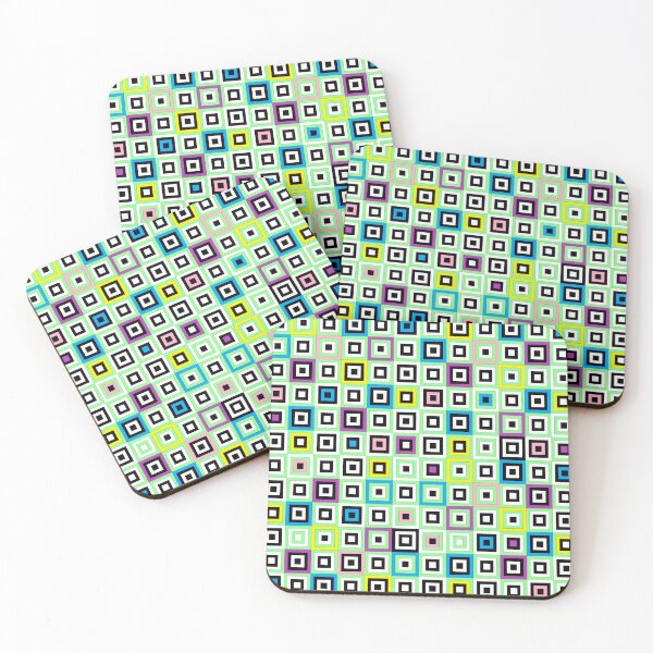 Item preview, Modern Colorful Squares designed and sold by P9Designs.