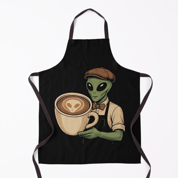 Item preview, Alien Barista Classy Beans From The Outer Realms Dapper Drip designed and sold by JeaniesShop.
