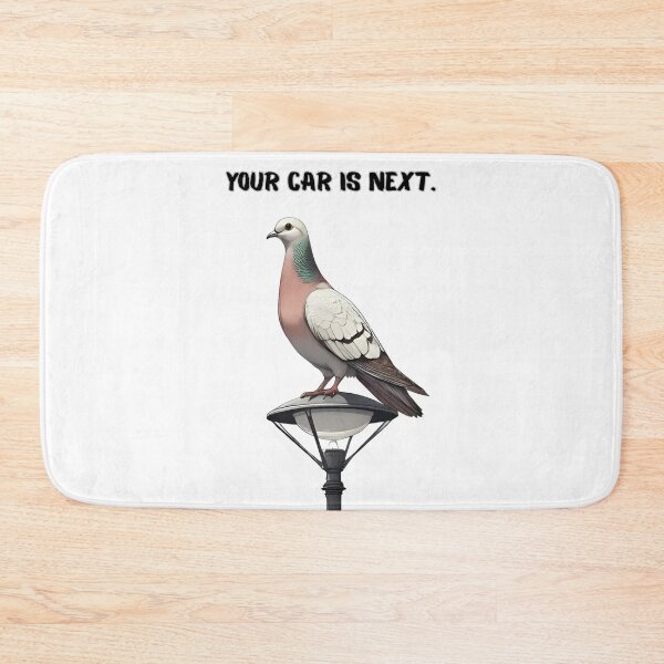 Item preview, Your Car Is Next – The Pigeon’s Final Warning designed and sold by Pixel--Threads.
