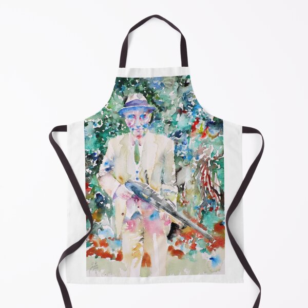 Item preview, WILLIAM BURROUGHS watercolor portrait .3 designed and sold by lautir.