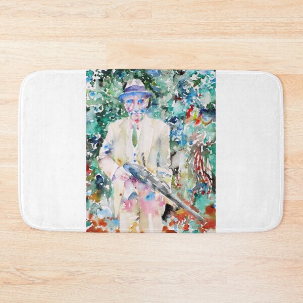 Item preview, WILLIAM BURROUGHS watercolor portrait .3 designed and sold by lautir.