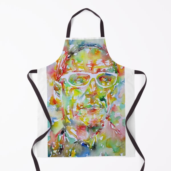 Item preview, WILLIAM BURROUGHS watercolor portrait .4 designed and sold by lautir.