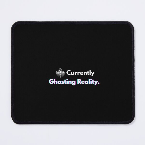 Item preview, Currently Ghosting Reality – Aesthetic Mental Health Quote Shirt designed and sold by ZenCrazed.