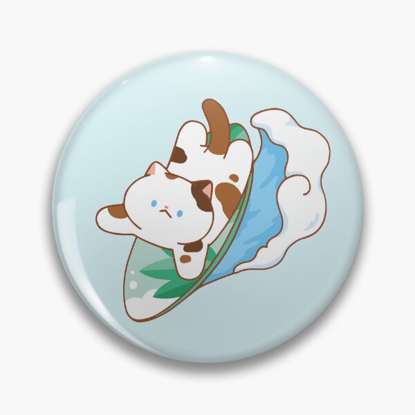 Item preview, Surfing tabby cat designed and sold by salposi.