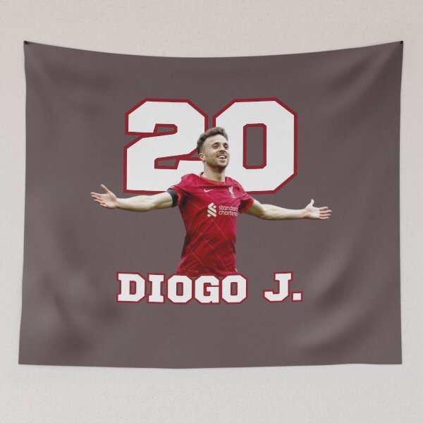 Item preview, Diogo Jota 20 Number designed and sold by Quiet Spark Studio.