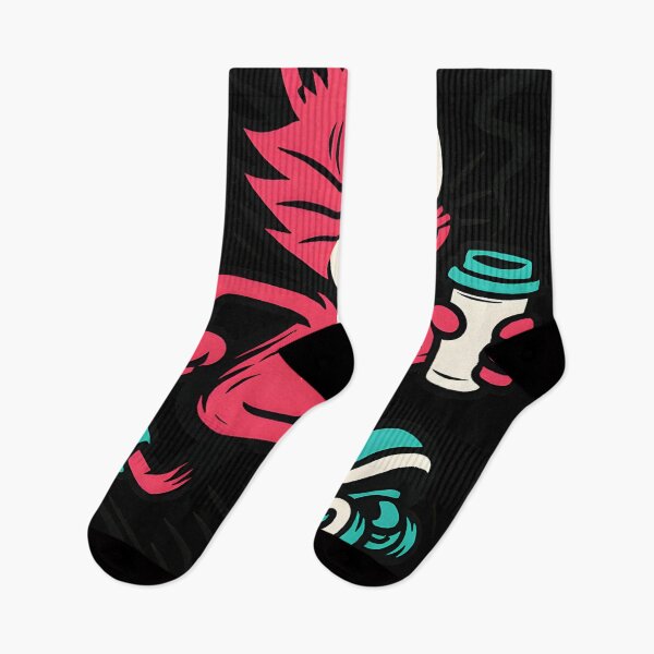 Item preview, Caffeinated Cat on Roller Skates designed and sold by Uglyandcute.