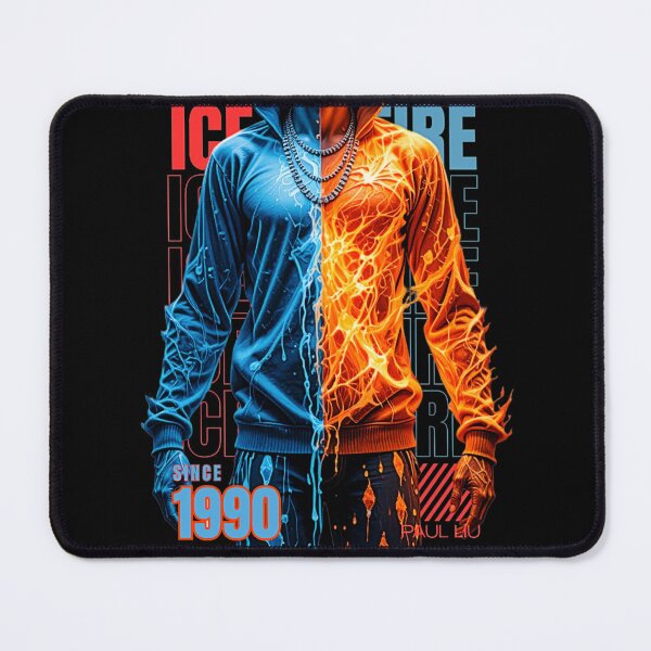 Item preview, ICE vs FIRE – Street Fusion Power Clash Tee Design designed and sold by LiuBaoBao.