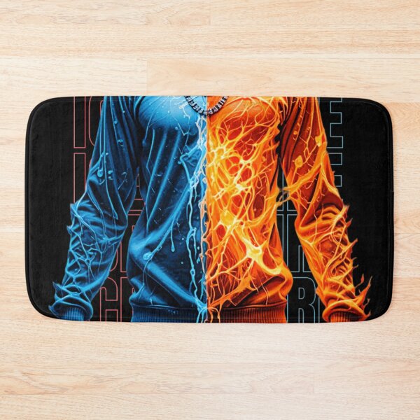 Item preview, ICE vs FIRE – Street Fusion Power Clash Tee Design designed and sold by LiuBaoBao.