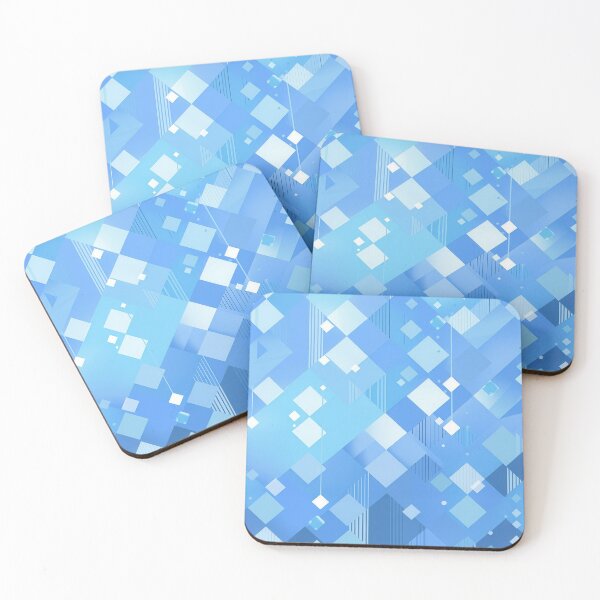 Item preview, Blue Geometric Flow designed and sold by Angry Swan Designs.