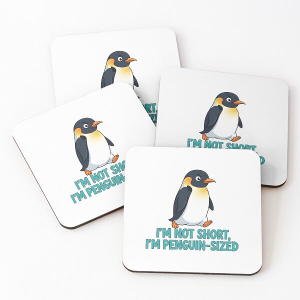 Item preview, Funny meme - I'm Not Short, I'm Penguin-Sized  designed and sold by hamishby.