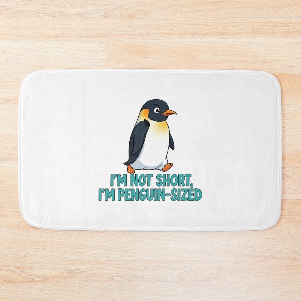Item preview, Funny meme - I'm Not Short, I'm Penguin-Sized  designed and sold by hamishby.