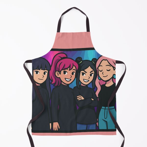 Item preview, Kpop Girl Group – Modest Style Cartoon Sticker designed and sold by Emanova9.