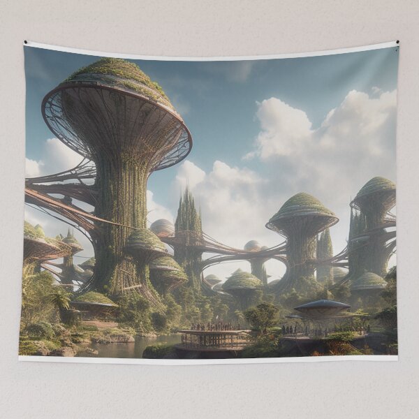 Item preview, Future world designed and sold by Nuynuyshop.