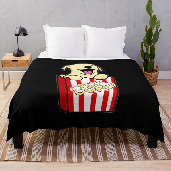 Item preview, Pup Corn - Adorable Dog Popcorn Pun designed and sold by hamishby.