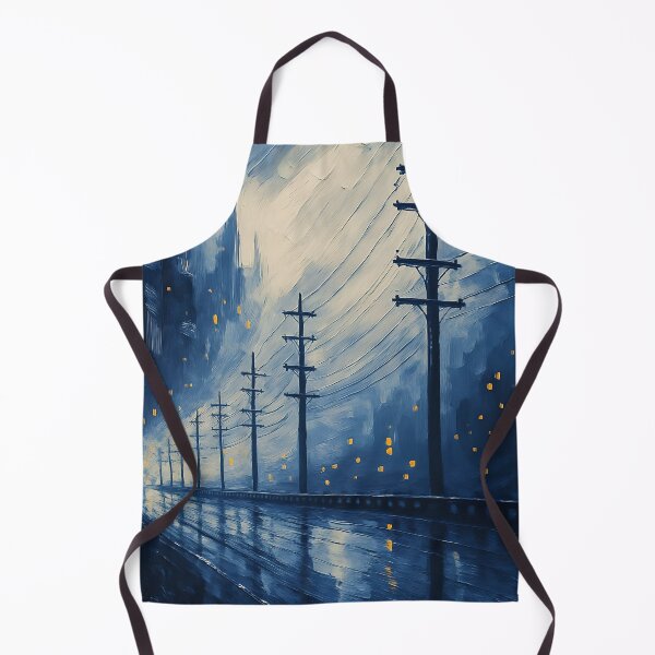 Item preview, Cinematic Rainy Night Scene with Urban Reflections designed and sold by kenai-artworks.