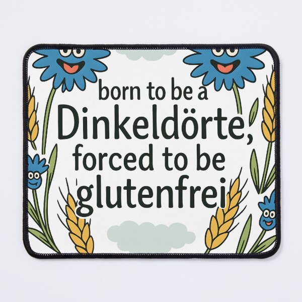 Item preview, born to be Dinkeldörte, forced to be gluten-free designed and sold by Jasardpu.