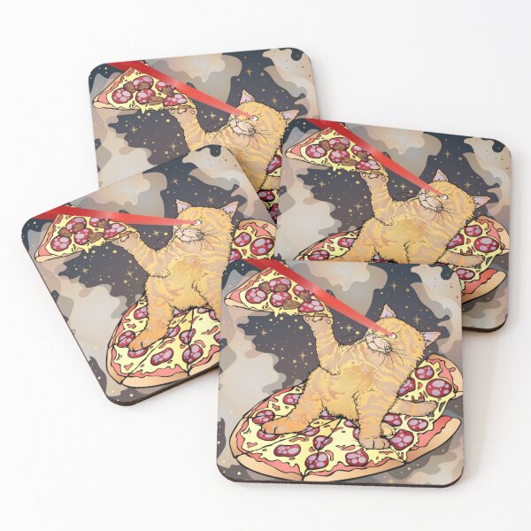 Item preview, Laser Cat Pizza designed and sold by Finally Awake.