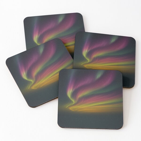 Item preview, Celestial Whispers – Aurora Borealis in Starry Night Sky designed and sold by nigejohn.