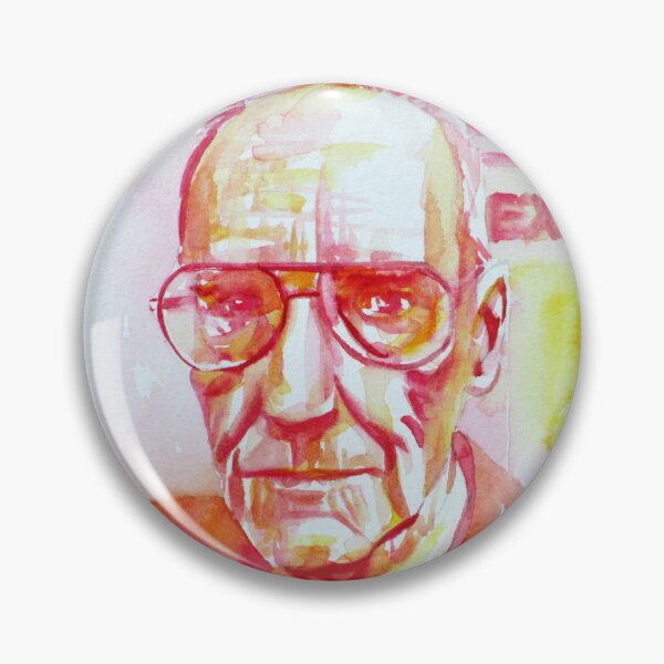 Item preview, WILLIAM BURROUGHS watercolor portrait .5 designed and sold by lautir.