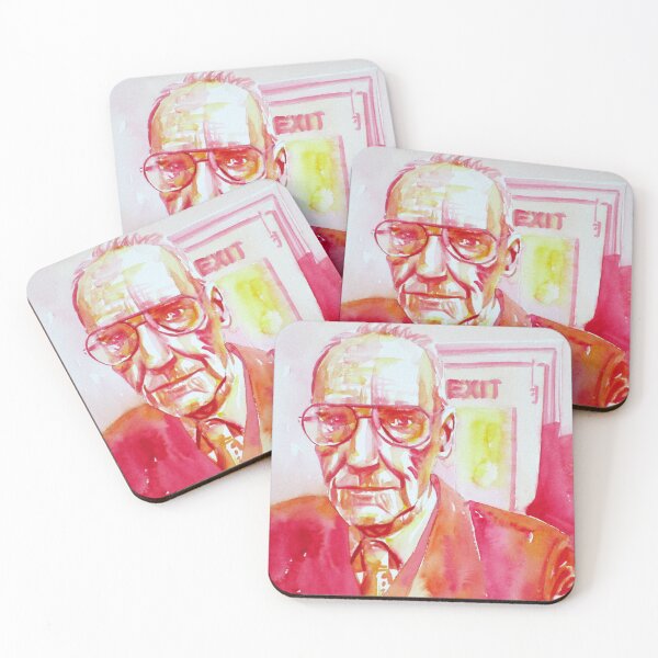 Item preview, WILLIAM BURROUGHS watercolor portrait .5 designed and sold by lautir.