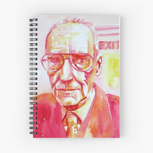 Item preview, WILLIAM BURROUGHS watercolor portrait .5 designed and sold by lautir.
