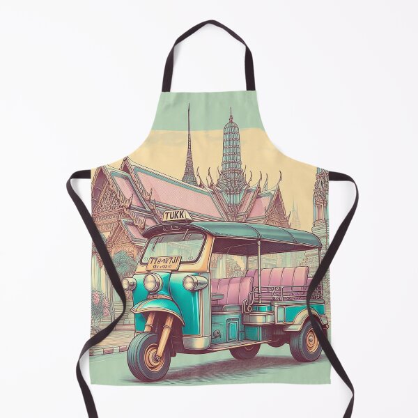 Item preview, Timeless Tuk-Tuk Tales : A Pastel Journey Through Old Bangkok designed and sold by Vanich-Panich.