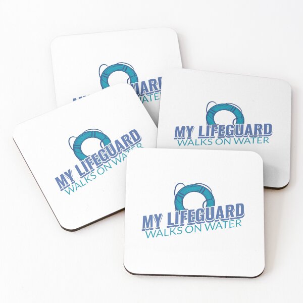 Item preview, MY LIFEGUARD WALKS ON WATER designed and sold by TeeezShirtz.