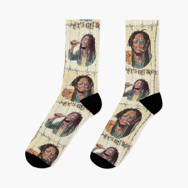 Item preview, Bob Marley: Let's Get Some Beers In Us - Reggae Vibes designed and sold by Hen-C-Art.