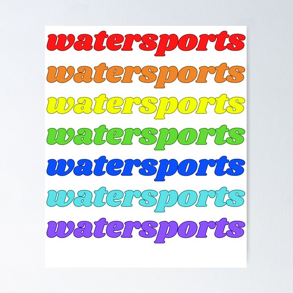 Item preview, Watersports Rainbow designed and sold by Stepadoda.