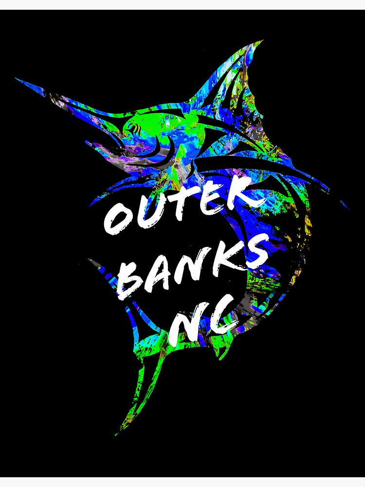 "Outer Banks NC" Sticker by barryknauff Redbubble