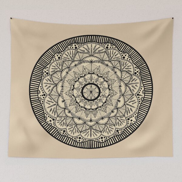 Item preview, Moonstone Mandala – Boho Mental Health Art for Messy Minds designed and sold by FredaLilly85.