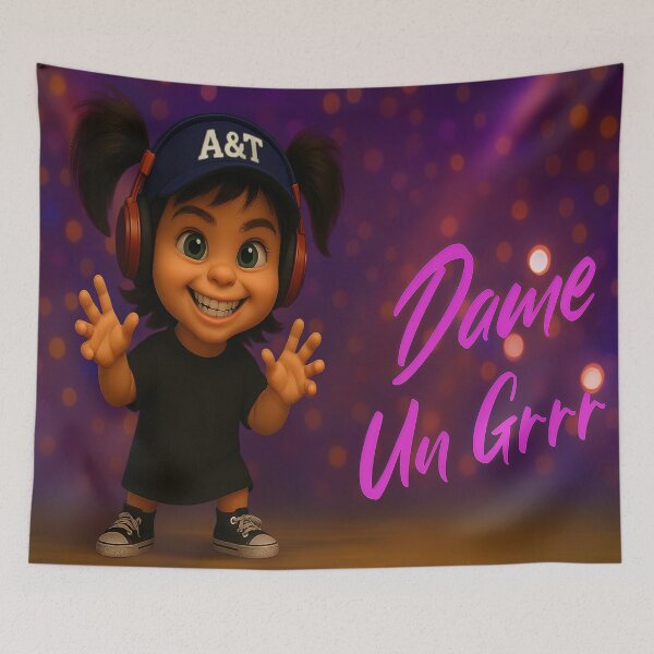 Item preview, Girl in the Trend — Dame Un Grrr Vibes Cute designed and sold by Shop A&T.