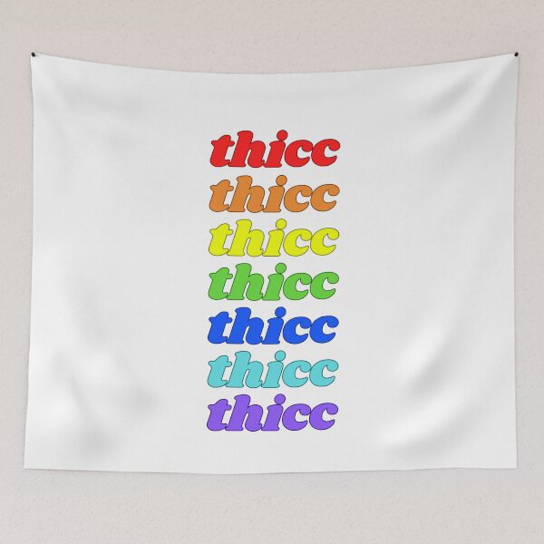 Item preview, Thicc Rainbow designed and sold by Stepadoda.