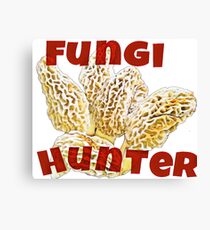Fungi Hunter Canvas Print