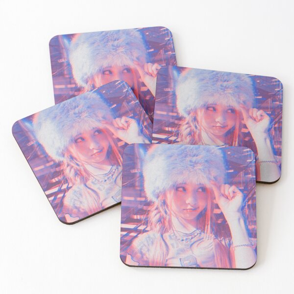 Item preview, HUH YUNJIN Pink sunset icon  designed and sold by Enhyconss.