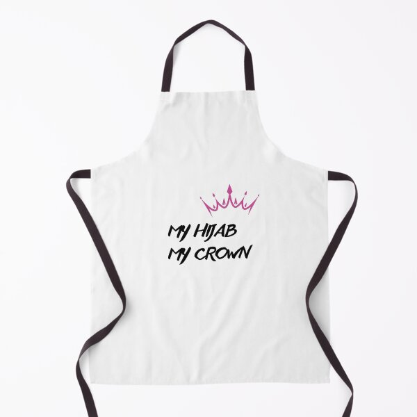 Item preview, My Hijab, My Crown – Muslimah Quote designed and sold by HijabnVibes .