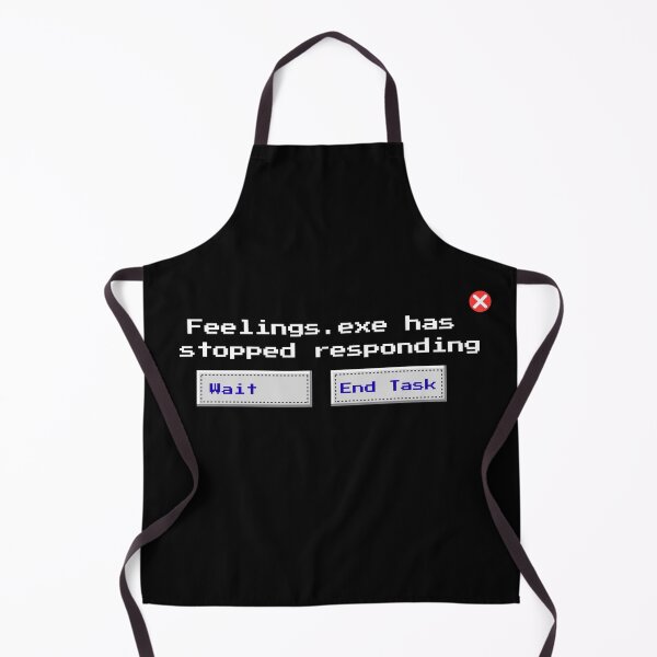 Item preview, Feelings.exe Has Stopped Responding – Glitched Sad Techcore Shirt designed and sold by ZenCrazed.