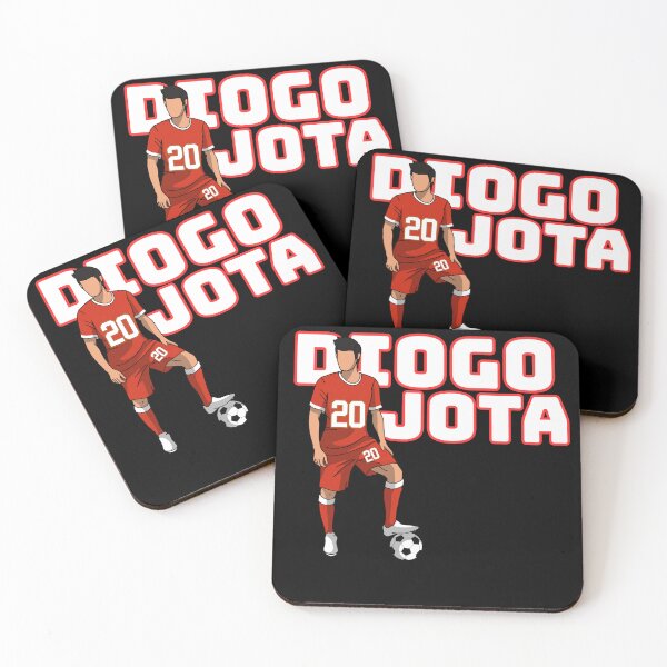 Item preview, Diogo Jota football jersey with number 20 designed and sold by Quiet Spark Studio.