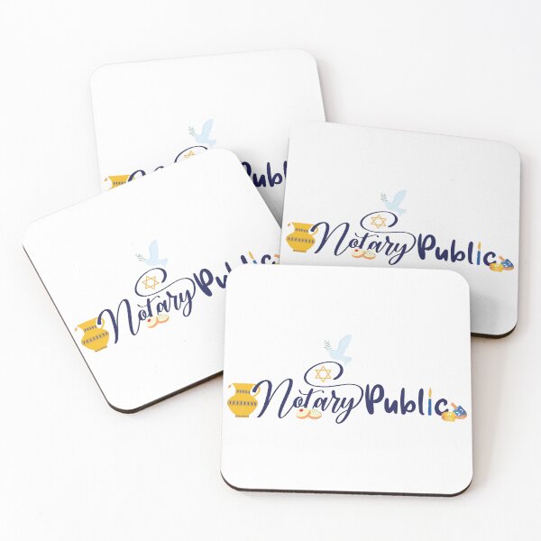 Item preview, Notary Public Hanukkah Design – Festive Jewish Holiday Gift for Notaries designed and sold by NotaryLife.