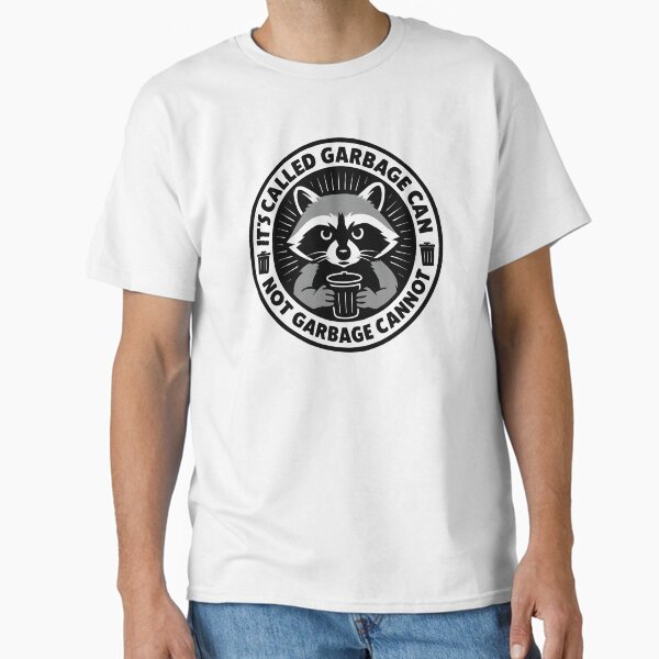 Item preview, Funny Raccoon in Garbage Can – Wildlife Humor Urban Animal designed and sold by RockFireMerch.