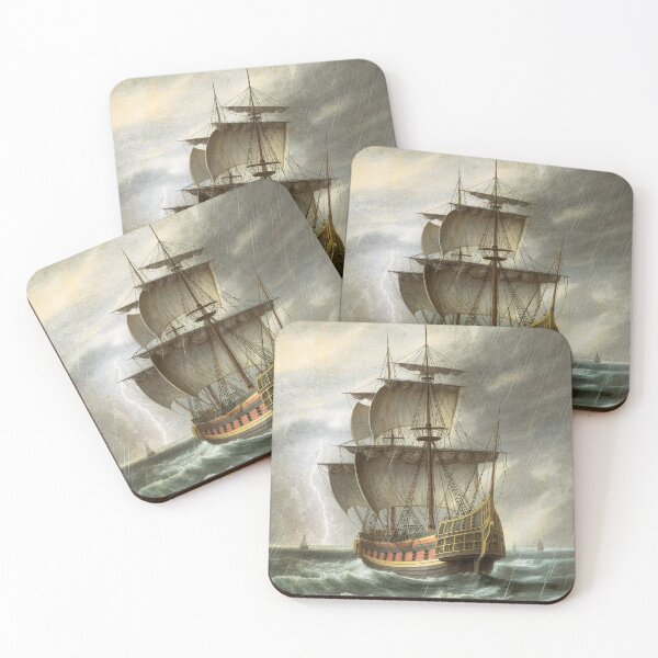 Item preview, Stormbound Galleon designed and sold by Angry Swan Designs.