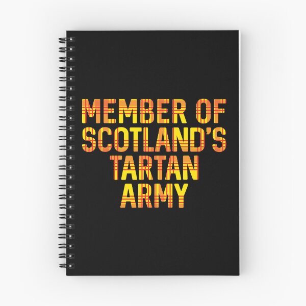 Item preview, Member of Scotland's Tartan Army, Scottish Lion Rampant Coloured Tartan, Scottish Football Slogan Design designed and sold by MacPean.