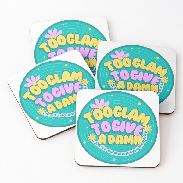 Item preview, too glam to give a damn designed and sold by Taloory.